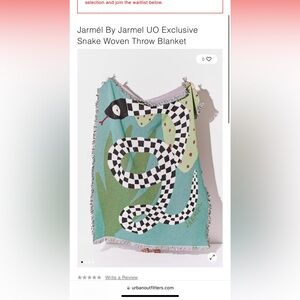 Urban Outfitters Woven Throw Blanket